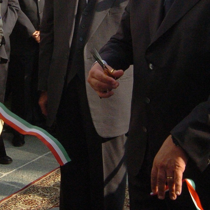 Il taglio del nastro