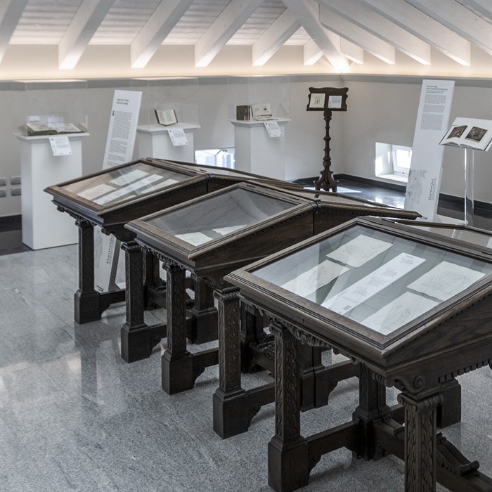 Una delle sale della mostra